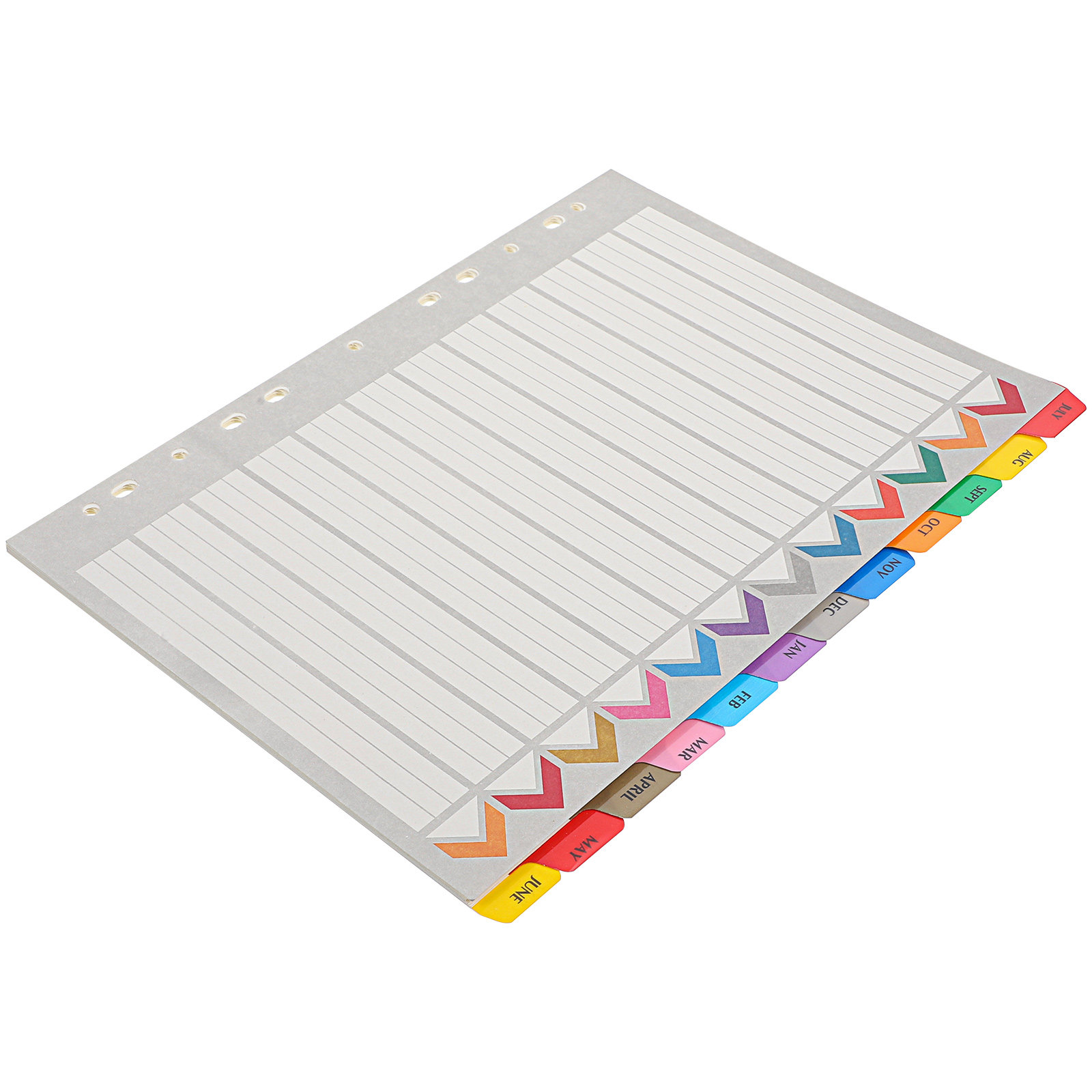 12Sheets Binder Dividers Tabs  - огляд і ціна Tab Divider A4