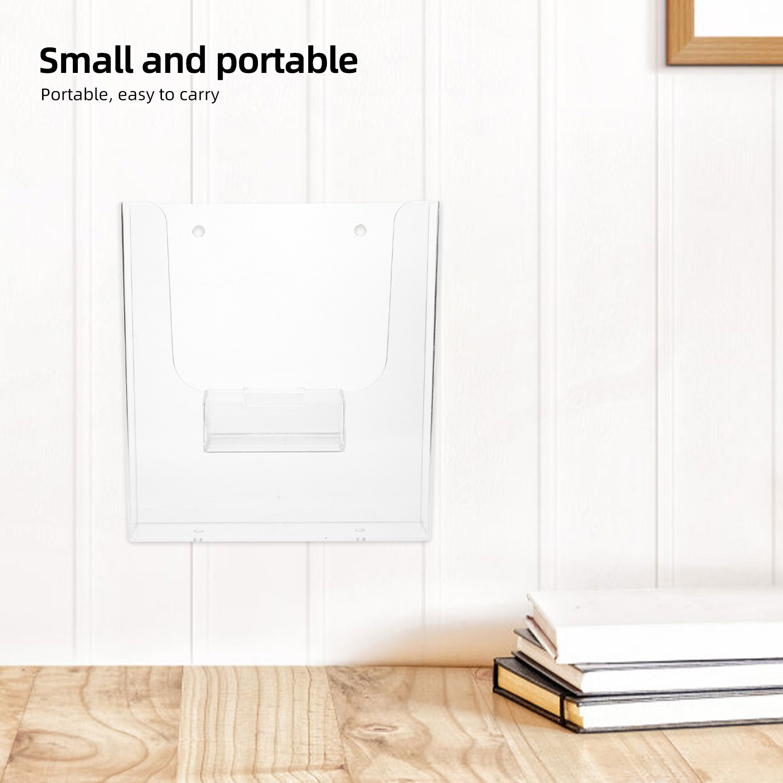 Acrylic A4 File Holder Hanging - огляд і ціна Magazine Holder Rack