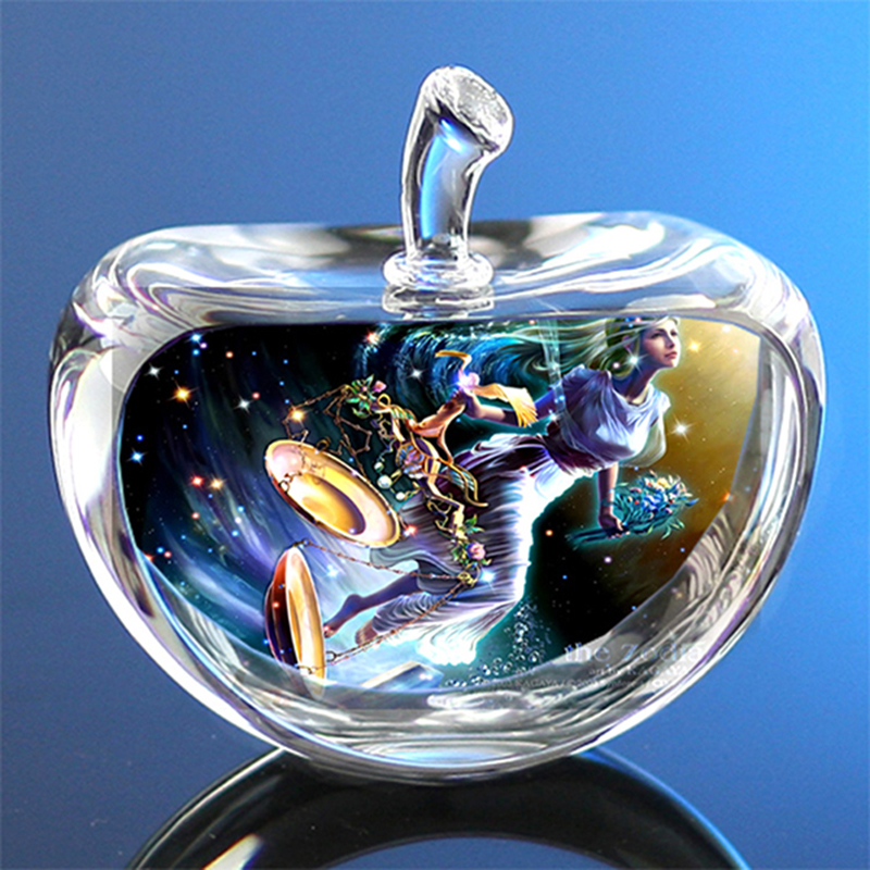 80mm Crystal Zodiac Sign Glass - огляд і ціна Paper Weight Crystal