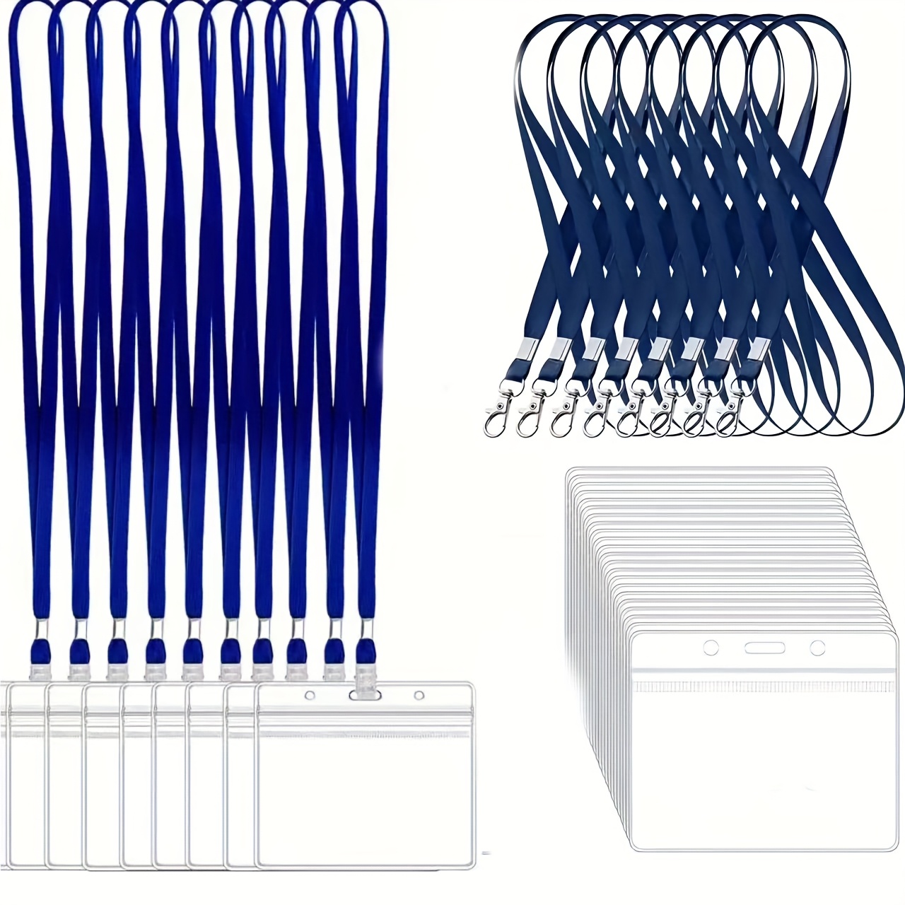 10 sets Transparent PVC ID Car - огляд і ціна Index Card Holder