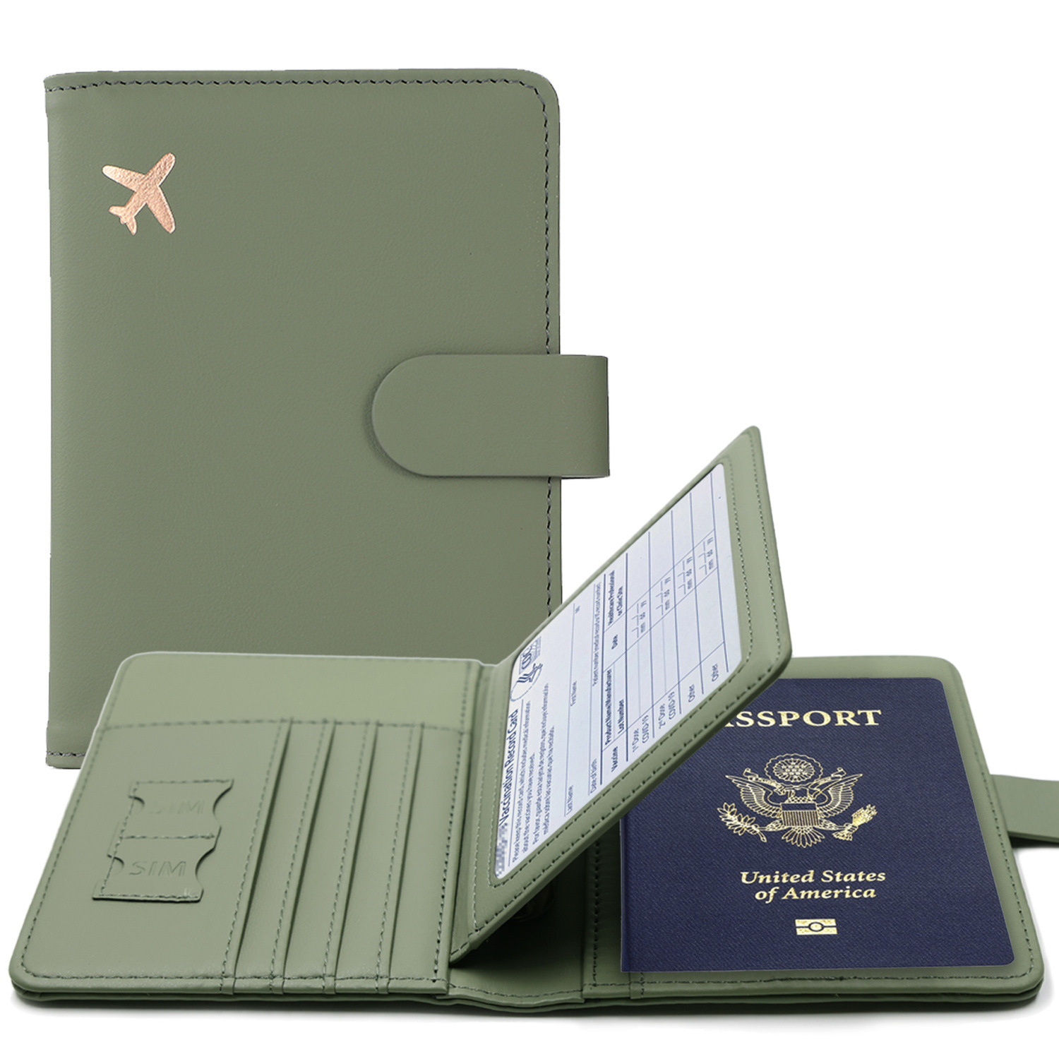RFID Passport Cover Case Passp - огляд і ціна Index Card Holder
