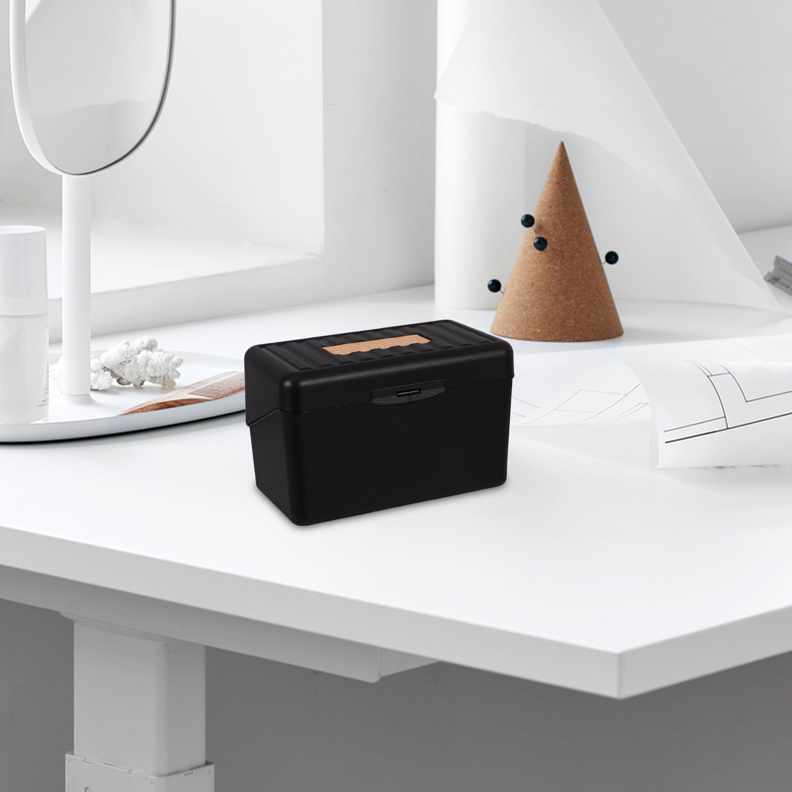 Premium Index Card Holder Box  - огляд і ціна Index Card Holder