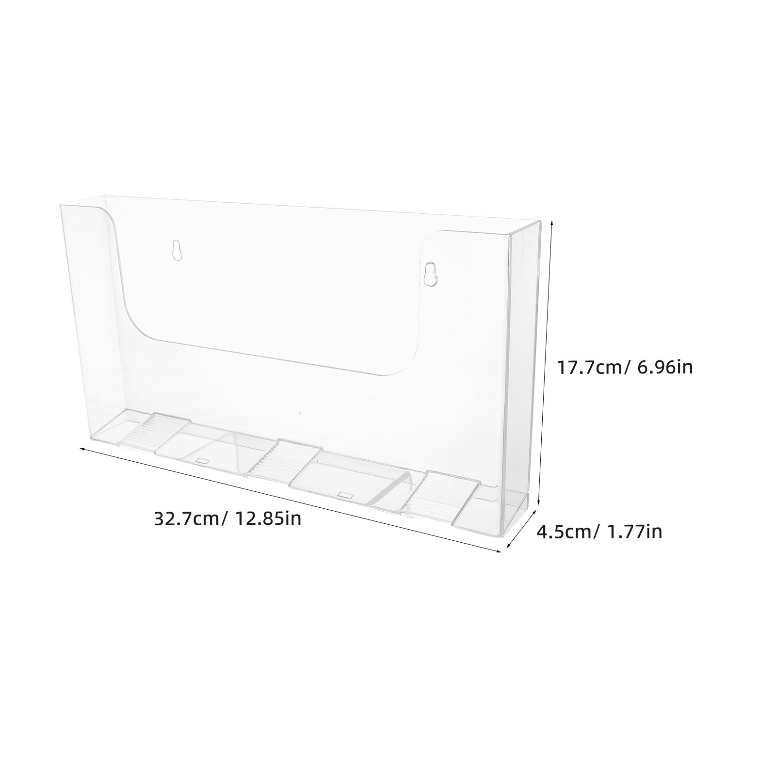 2Pcs Wall Mounted Magazine Hol - огляд і ціна Magazine Holder Rack